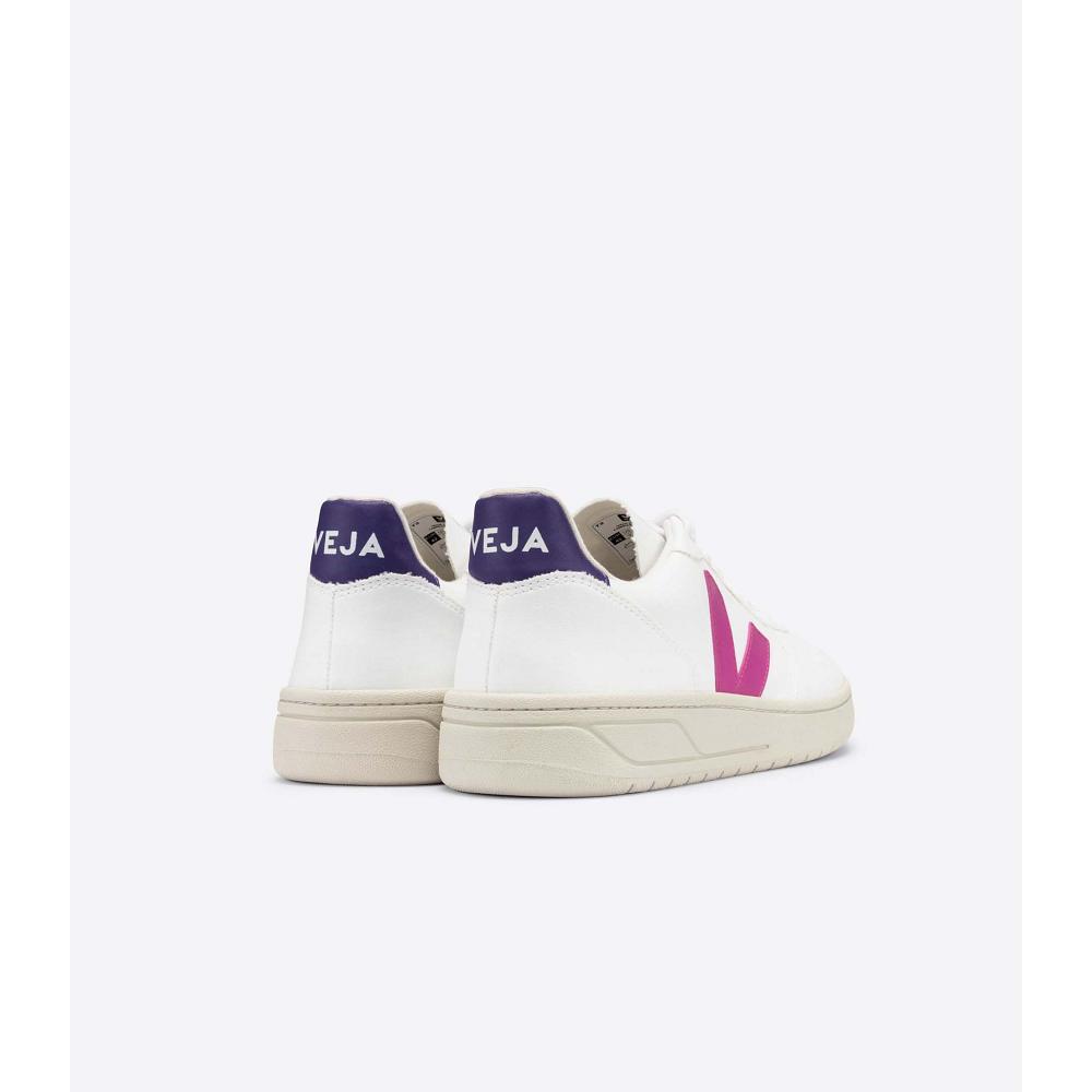 Veja V-10 CWL Schoenen Dames White/Purple | BE 580TCE